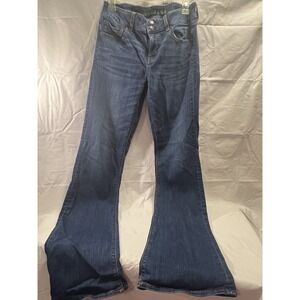 American Eagle Women's Artist Flare Jeans| Size 10 X-Long| Stretch|